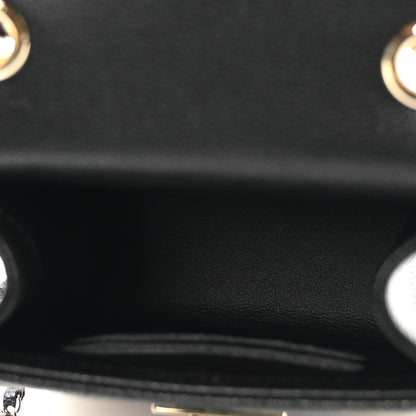 Chanel Caviar Quilted Golden Class Phone Holder Black 5 of 12