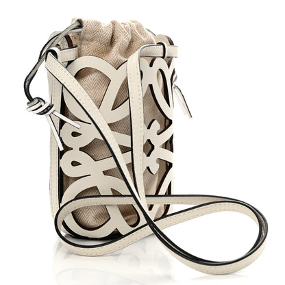 Loewe x Paula’s Ibiza Cutout Anagram Pocket Crossbody Bag White 2 of 10
