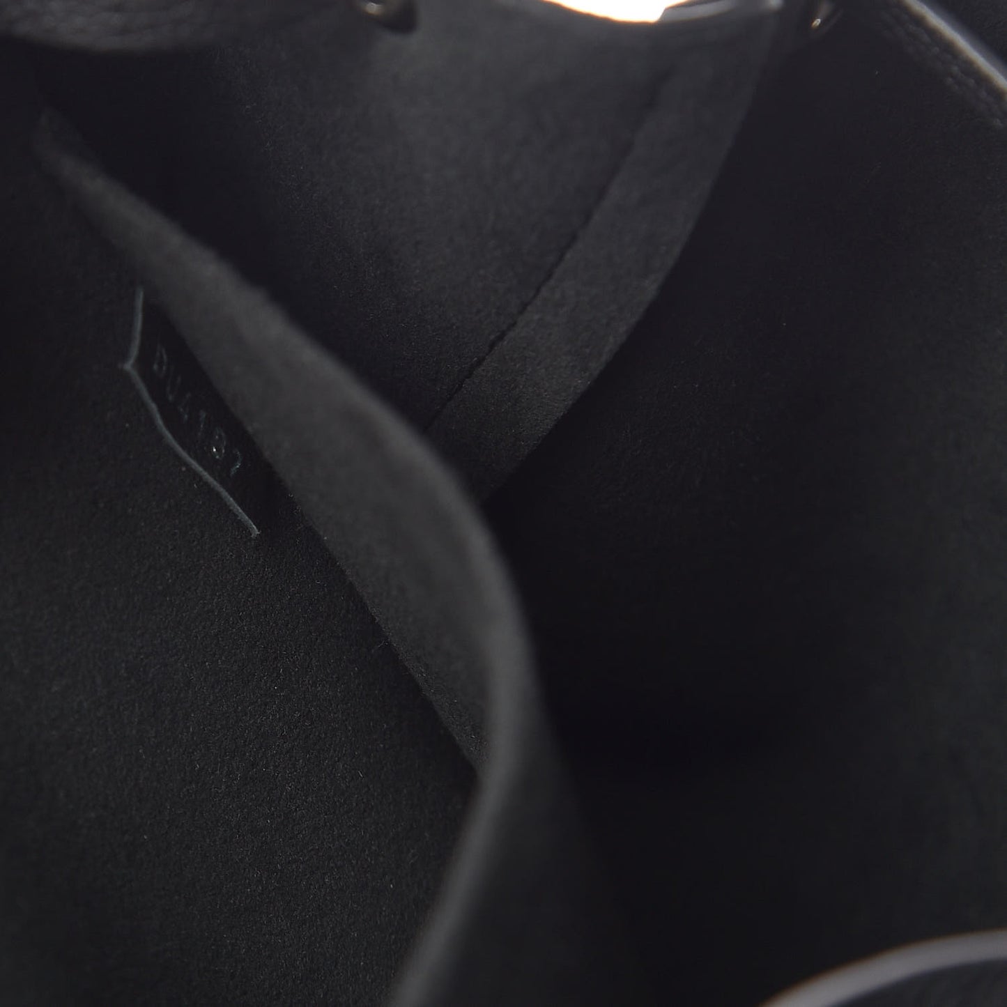 Calfskin Lockme Backpack Black