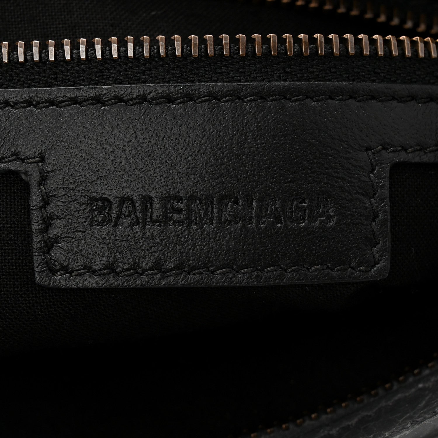 Balenciaga Agneau Arena Classic Hardware Le City Mini  Volcanic Rock 6 of 11