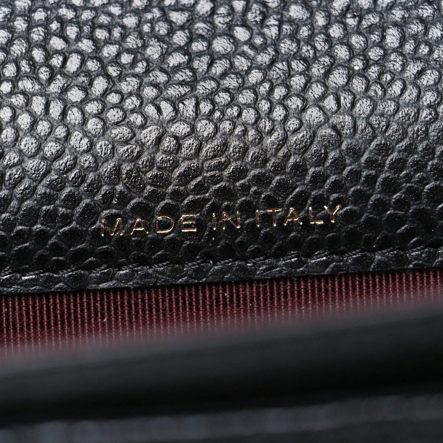 Caviar Quilted Flap Card Holder Black