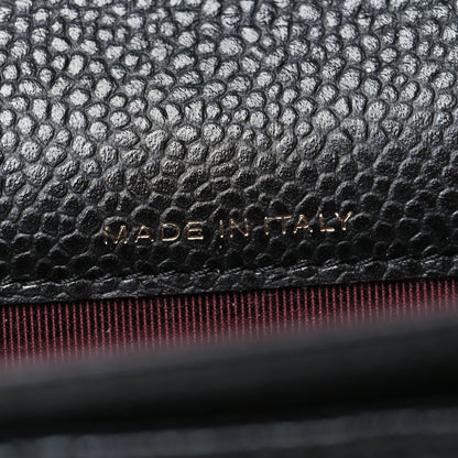 Chanel Caviar Quilted Flap Card Holder Black 7 of 9