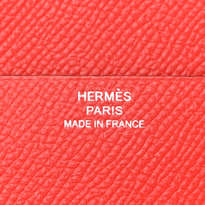 Hermes Epsom In-The-Loop-To-Go Pochette Multicolore Rouge de Coeur 7 of 9