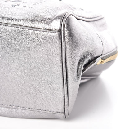 Saint Laurent Metallic Calfskin Y-Mail Mini Bag Silver 11 of 11