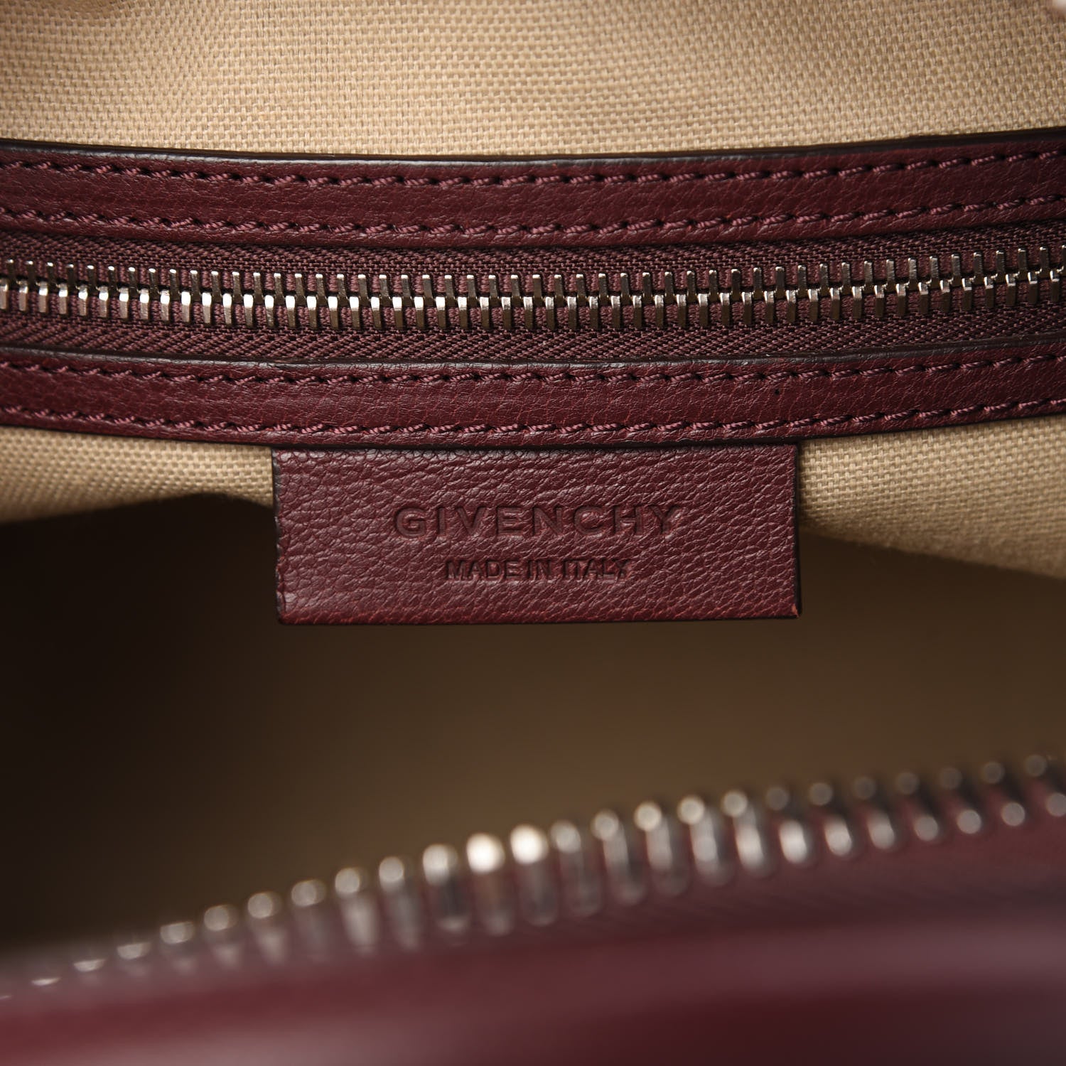 Givenchy Sugar Goatskin Small Antigona Oxblood 8 of 10