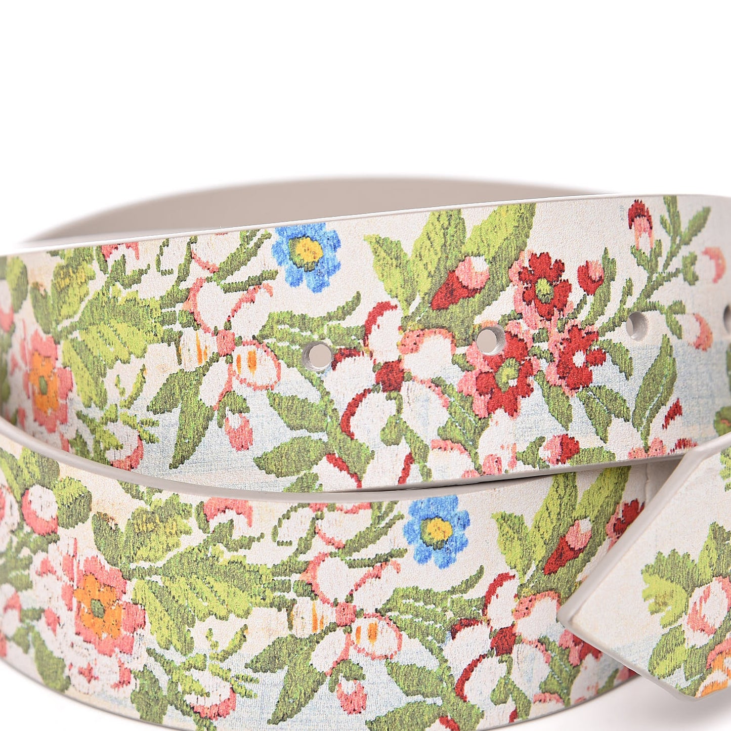 Calfskin 40mm LV Circle Belt 80 32