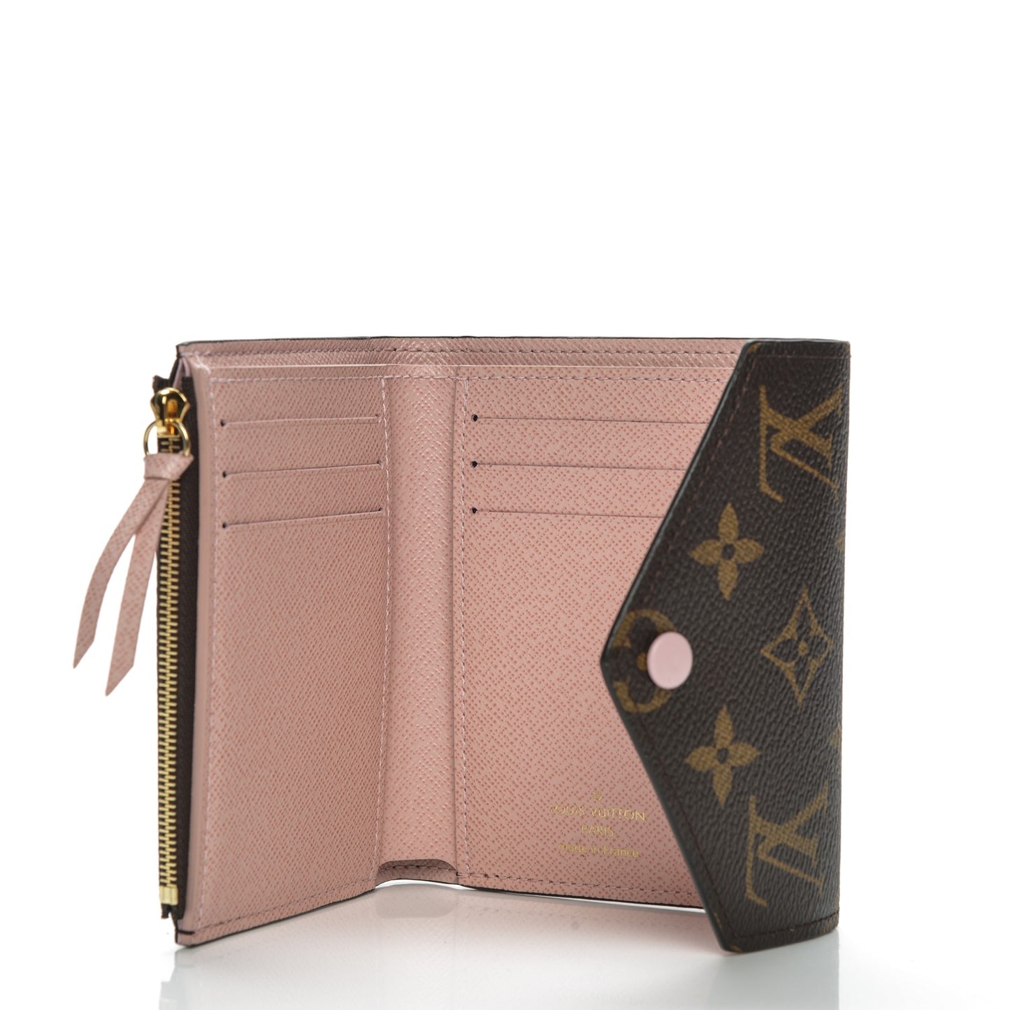 Monogram Victorine Wallet Rose Ballerine