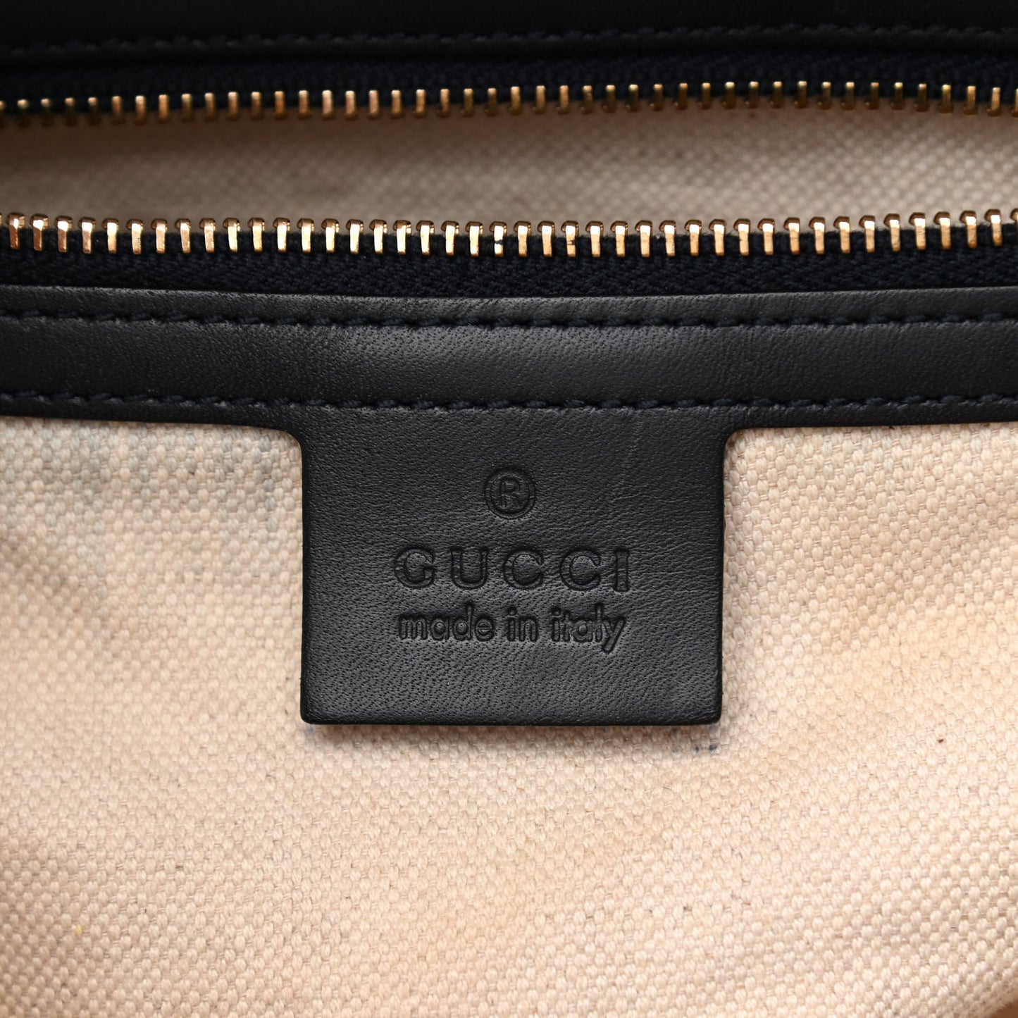 Monogram Vintage Web Small Boston Navy