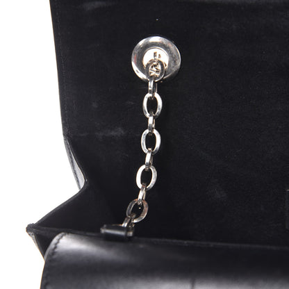Alexander McQueen Calfskin Heroine Chain Satchel Black 14 of 17