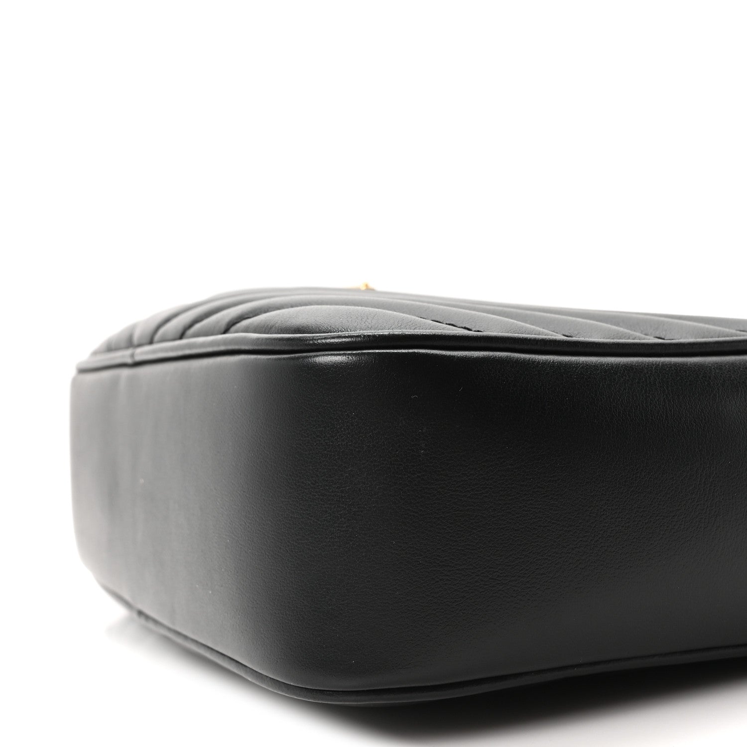 Saint Laurent Calfskin Matelasse Monogram Lou Camera Bag Black 10 of 10
