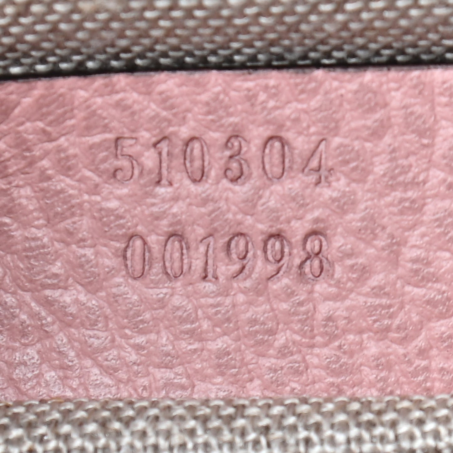 Dollar Calfskin Small Interlocking G Shoulder Bag Soft Pink