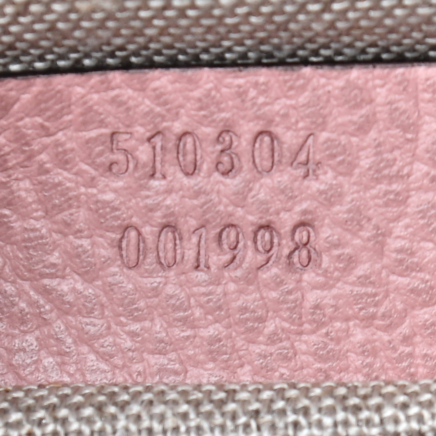 Gucci Dollar Calfskin Small Interlocking G Shoulder Bag Soft Pink 7 of 9