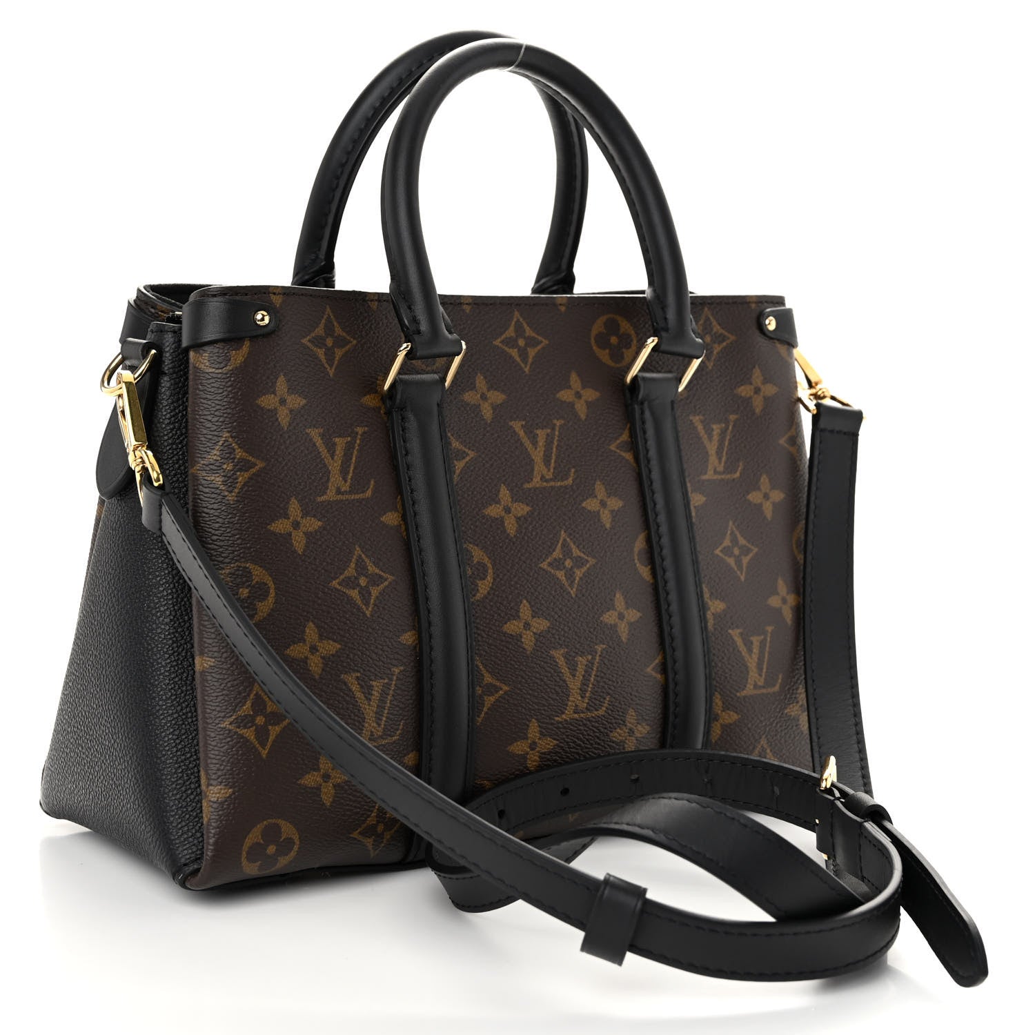 Louis Vuitton Monogram Soufflot BB Black 3 of 11