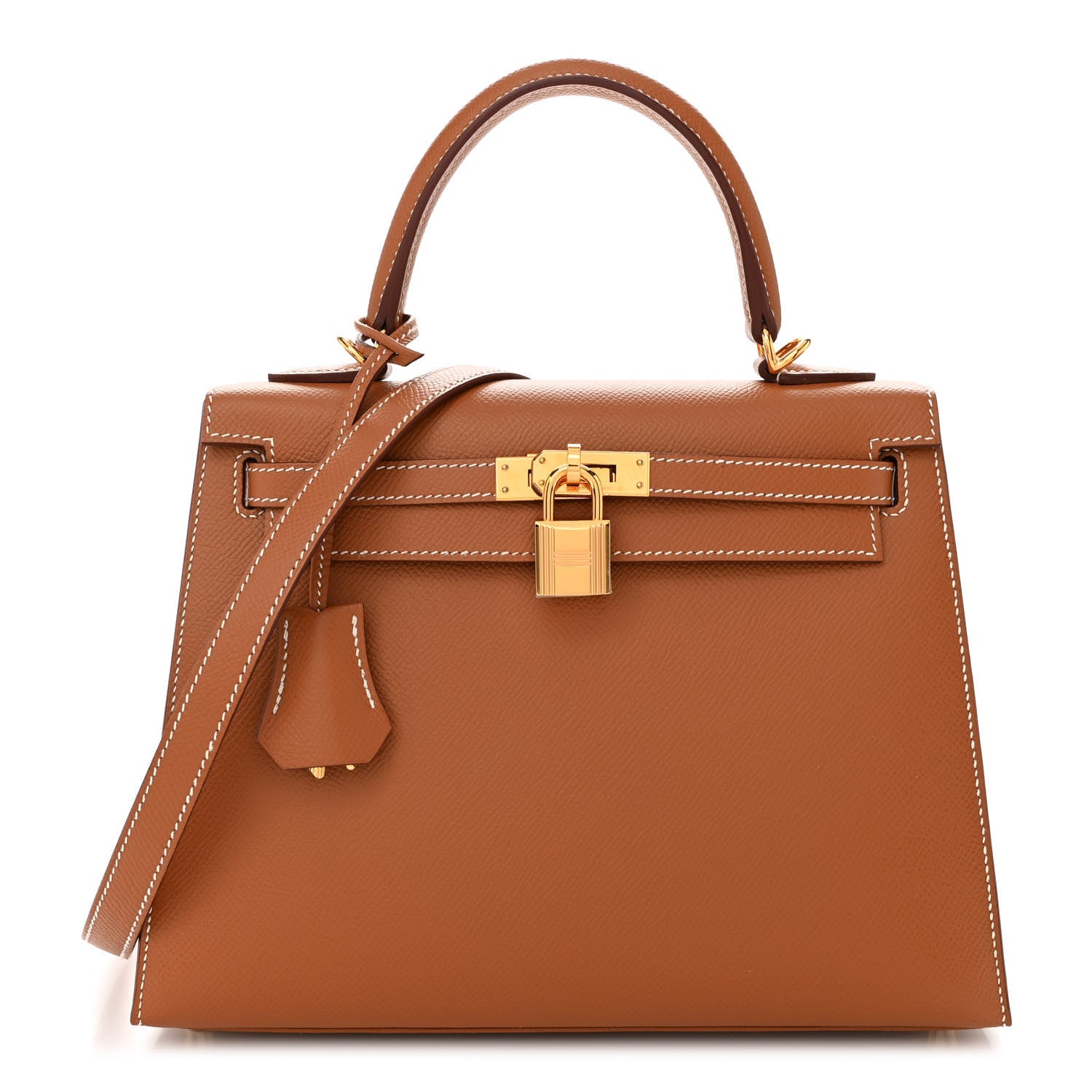 Hermes Epsom Kelly Sellier 25 Gold 1 of 11