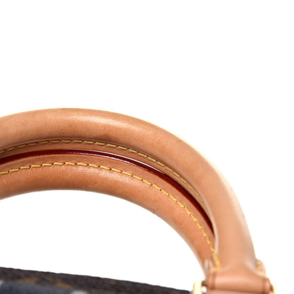 Louis Vuitton Monogram My LV Heritage Speedy Bandouliere 30 Blue Marine Gris 22 of 22