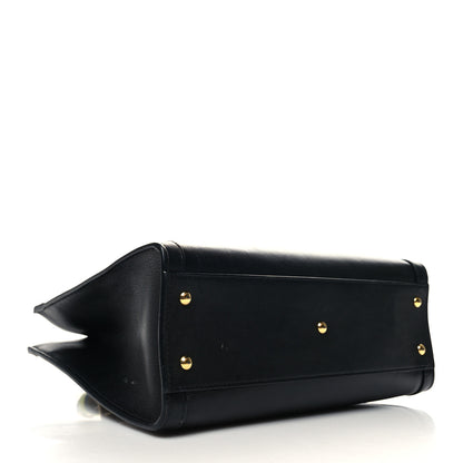 Gucci Calfskin Small Diana Tote Bag Black Yellow Fluo 4 of 14