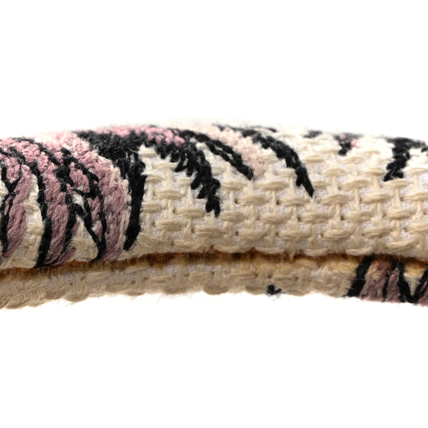 Canvas Embroidered Jardin Botanique Medium Lady D-Lite White Multicolor