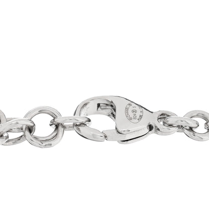 Chanel Crystal Pearl CC Bracelet Silver 4 of 5
