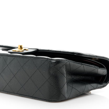 Chanel Caviar Quilted Medium Double Flap Black 11 of 11