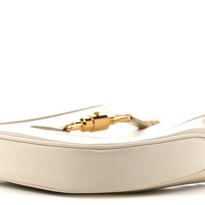Gucci Boarded Dyana Lux Calfskin Mini Jackie 1961 Hobo Mystic White 9 of 15