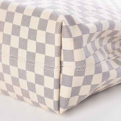 Louis Vuitton Damier Azur Graceful MM Rose Ballerine 12 of 12