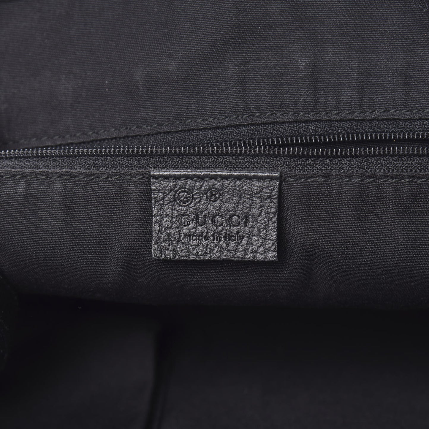 Nylon Monogram Medium Abbey Shoulder Bag Black
