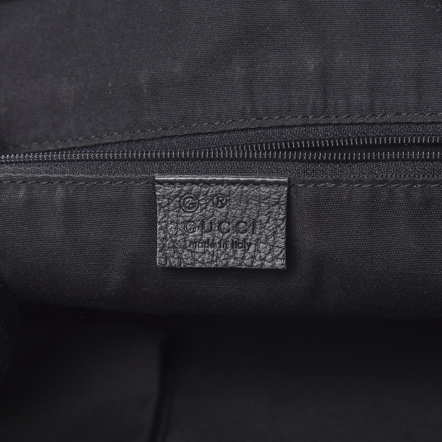 Gucci Nylon Monogram Medium Abbey Shoulder Bag Black 6 of 12