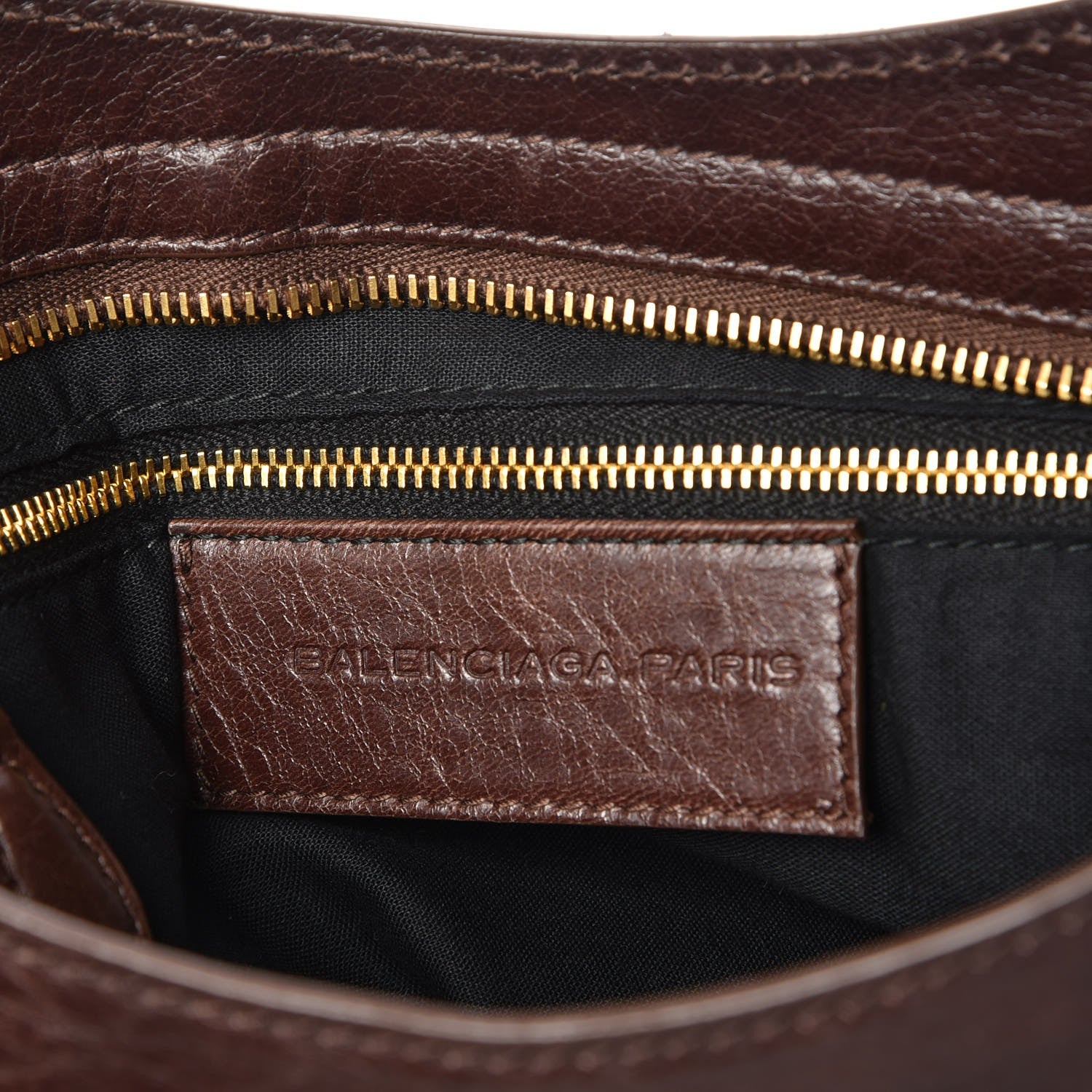 Balenciaga Agneau Giant 12 Gold Hardware City Cigare Fonce 7 of 8