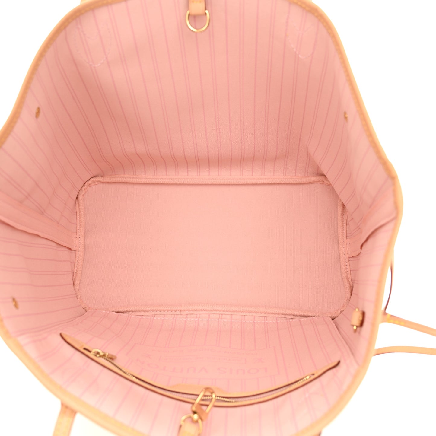 Damier Azur Neo Neverfull MM Rose Ballerine