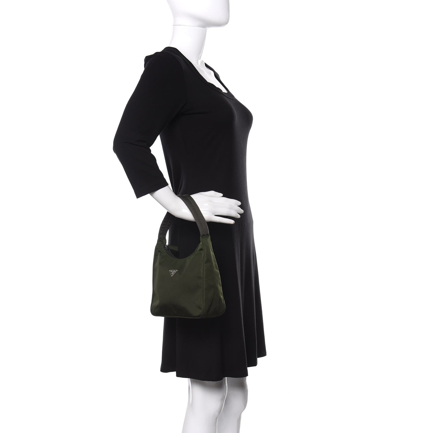 Prada Tessuto Nylon Sport Mini Shoulder Bag Mimetico 2 of 11