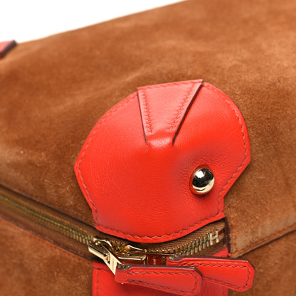 Hermes Veau Doblis Swift Maxibox 37 Chamois Capucine 8 of 13