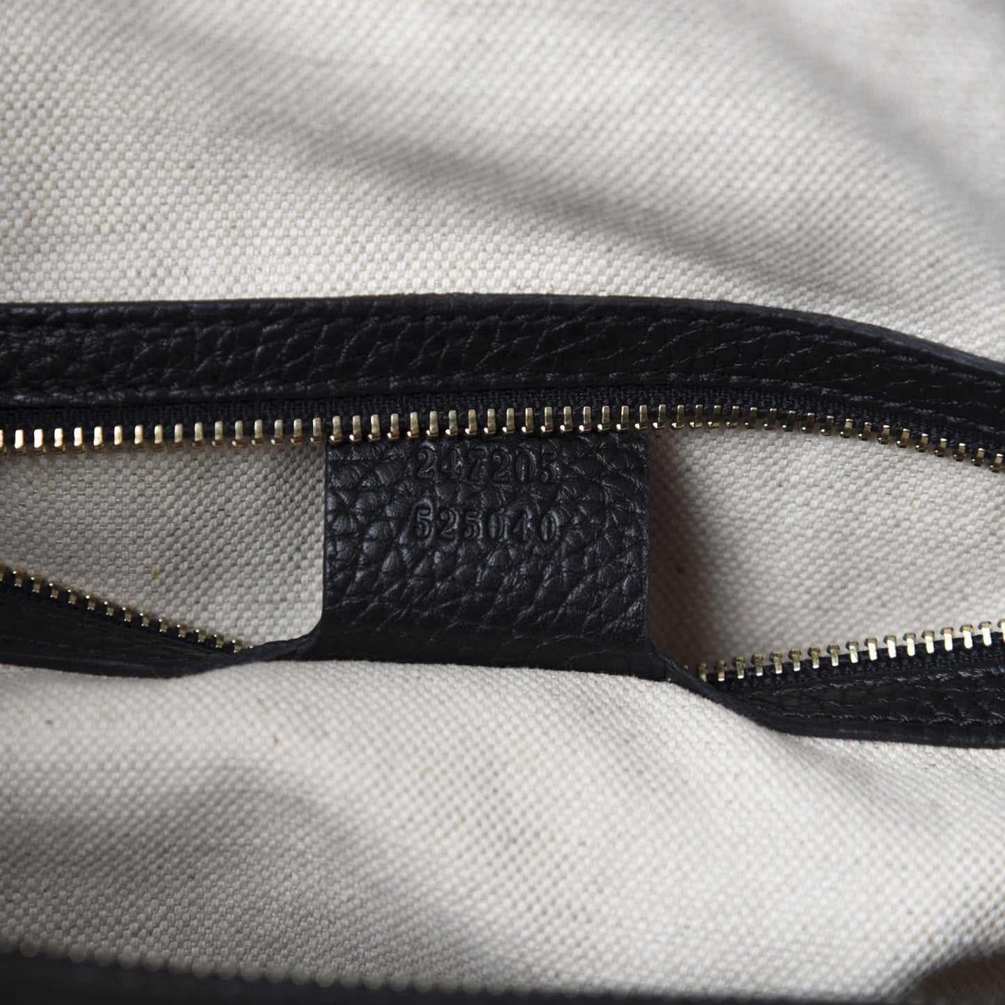 Calfskin Vintage Web Medium Boston Black