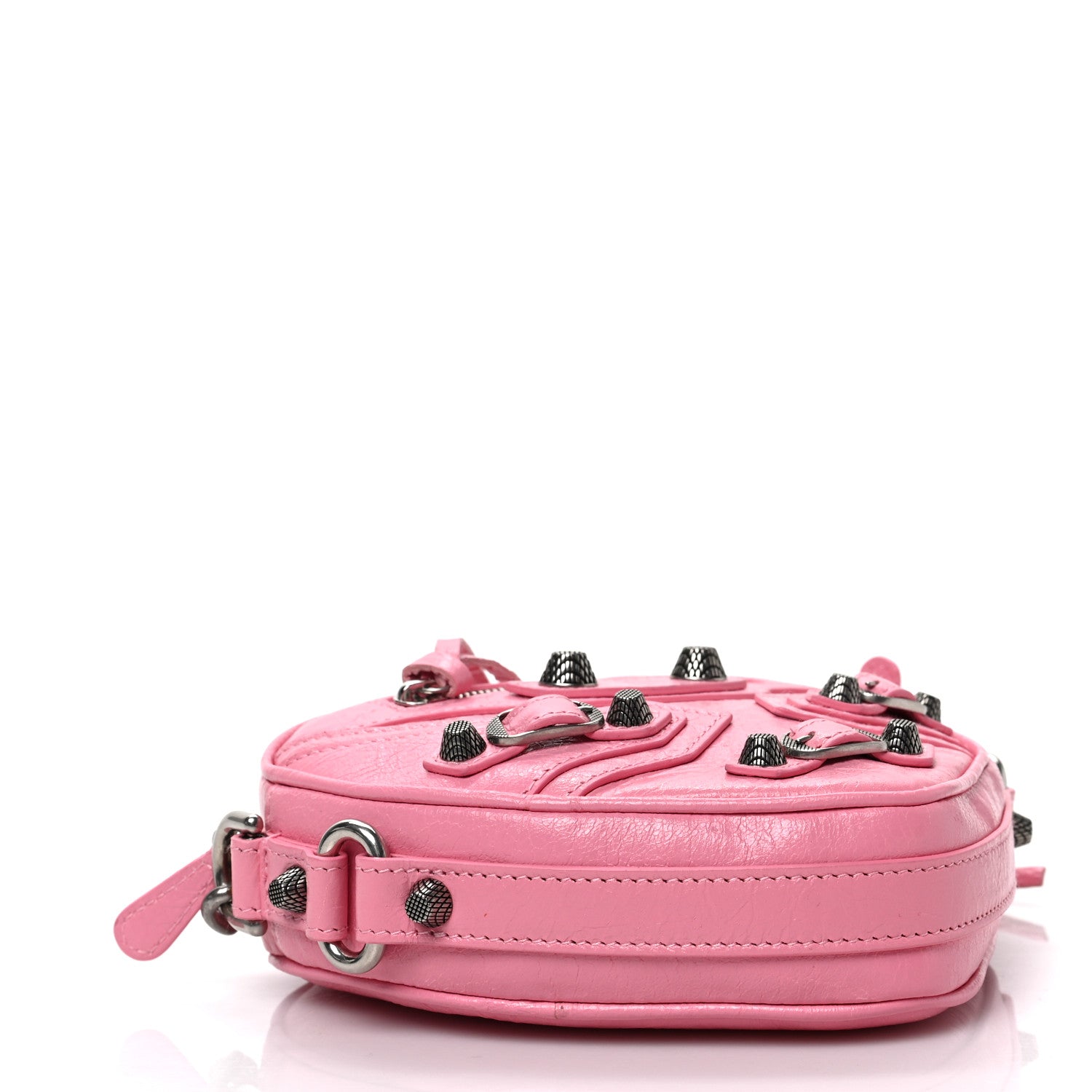 Balenciaga Agneau Arena Mini Le Cagole Heart Bag Sweet Pink 3 of 7