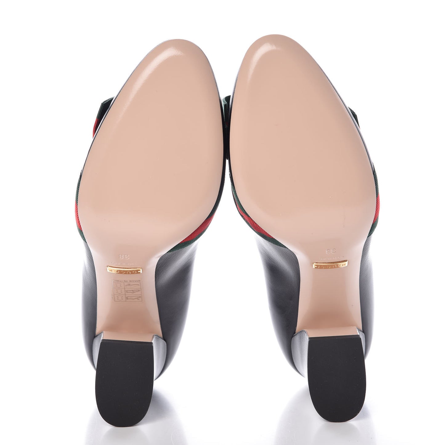 Calfkin Web Bow Pumps 38 Black