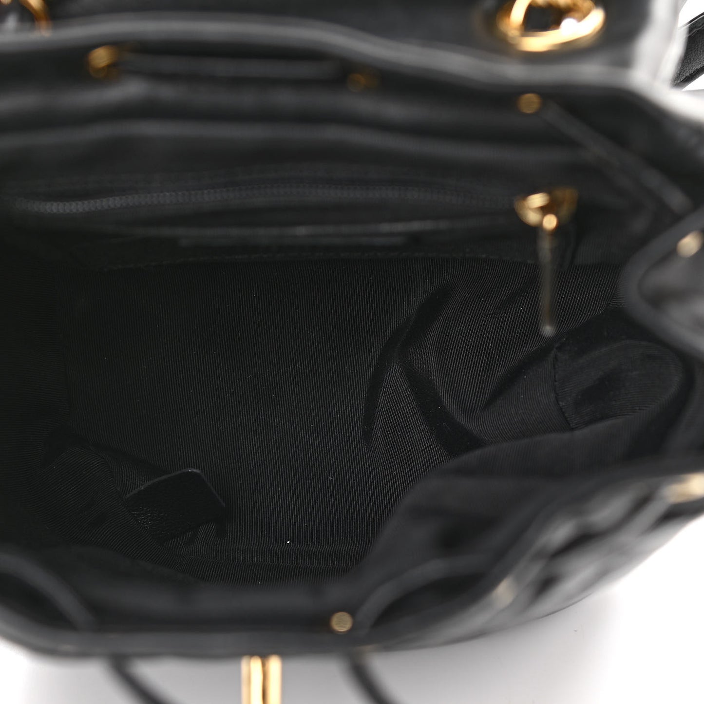 Lambskin Quilted Mini Urban Spirit Backpack Black