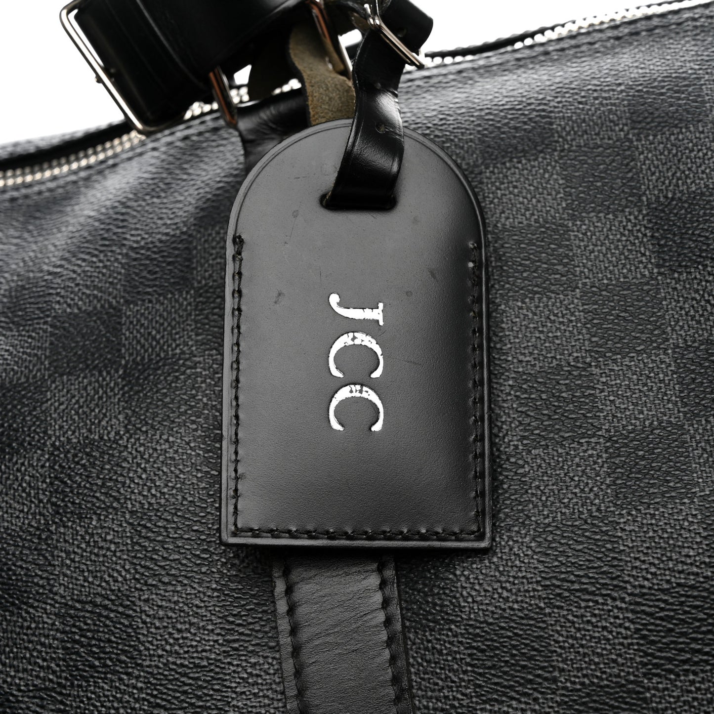 Damier Graphite Keepall Bandouliere 55