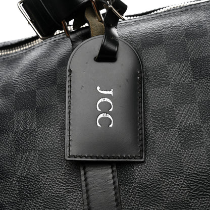 Louis Vuitton Damier Graphite Keepall Bandouliere 55 8 of 18