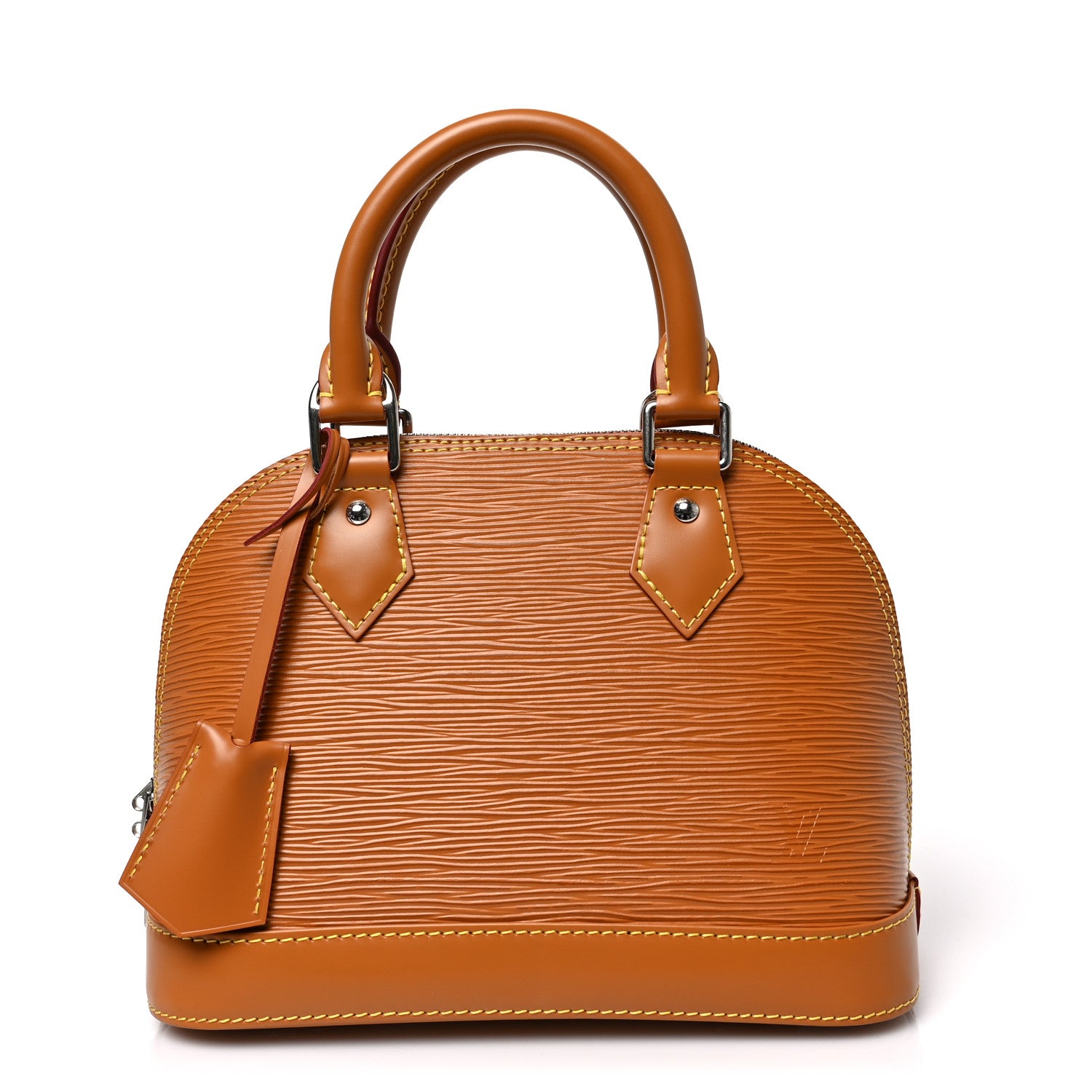 Louis Vuitton Epi Jacquard Alma BB Honey Gold 1 of 17