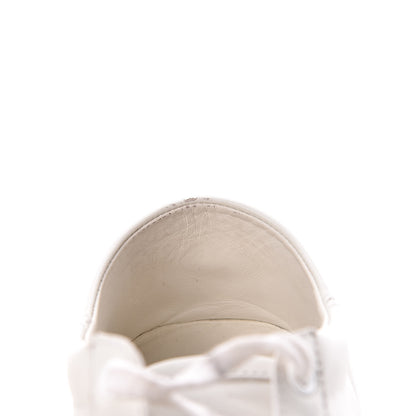 Gucci Calfskin Web Bee Embroidered Womens Ace Sneakers 36 White Green 12 of 15