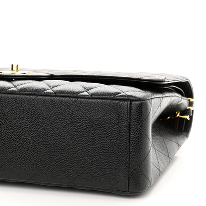 Chanel Caviar Quilted Maxi Double Flap Black 9 of 9