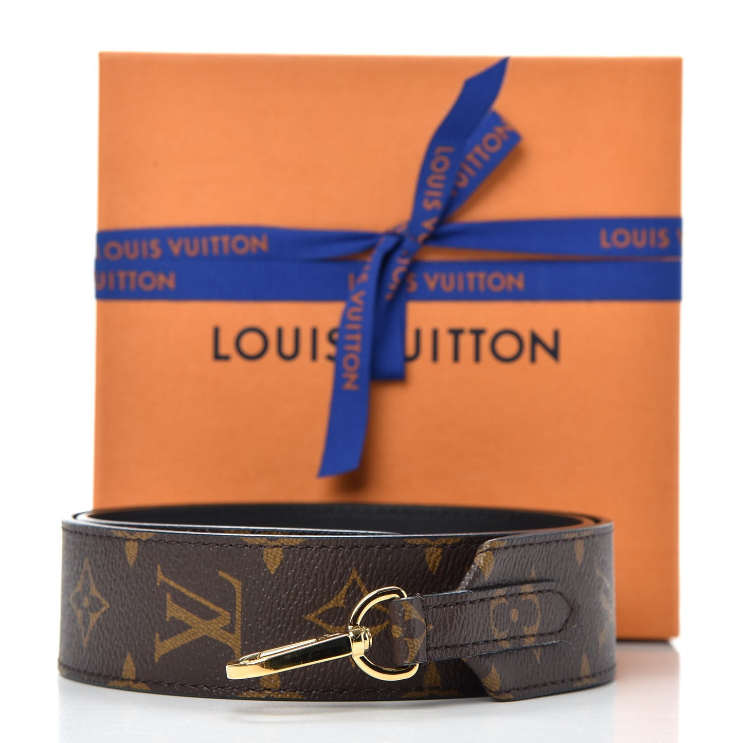 Monogram Bandouliere Shoulder Strap Black