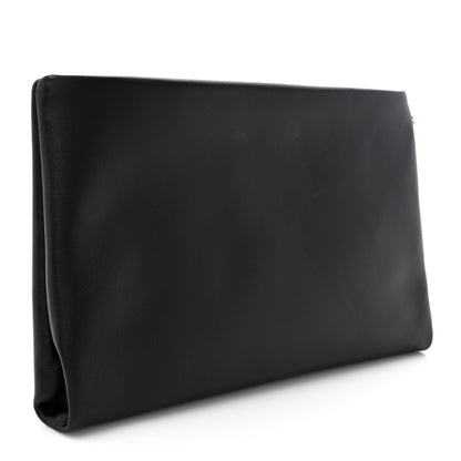 Chanel Lambskin Crystal Medium CC Pouch With Handle Black 3 of 8