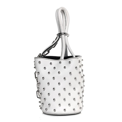 Alexander Wang Calfskin Mini Roxy Bucket Bag White 3 of 12