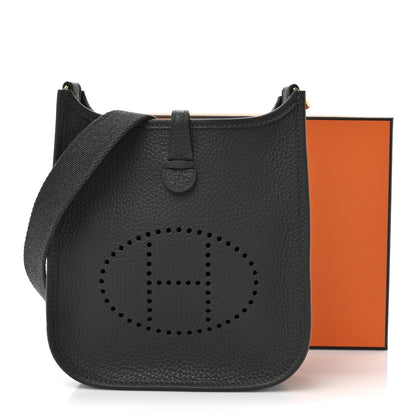 Hermes Taurillon Clemence Evelyne TPM Vert Mangrove 11 of 11