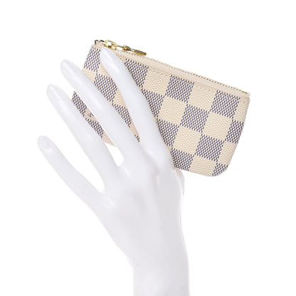 Louis Vuitton Damier Azur Key Pouch 2 of 8