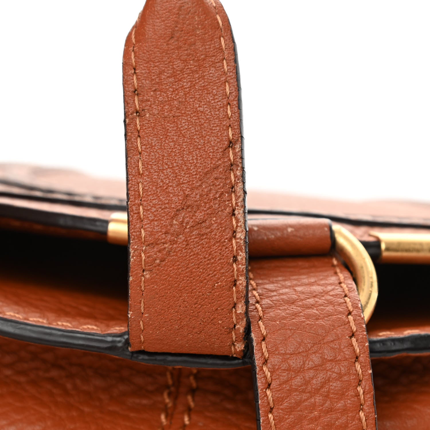 Chloe Calfskin Mini Marcie Round Crossbody Bag Tan 12 of 15