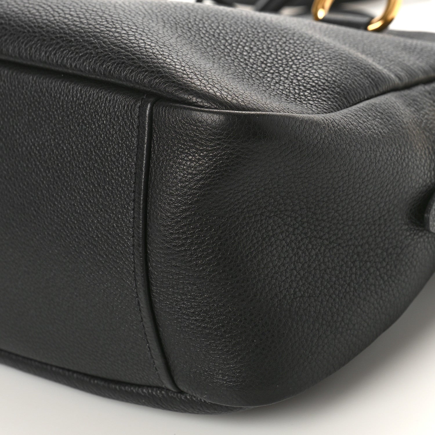 Prada Vitello Phenix Bauletto Black 8 of 8