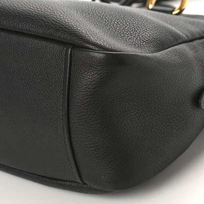 Prada Vitello Phenix Bauletto Black 8 of 8