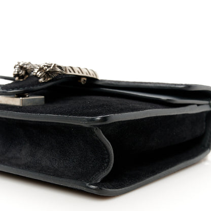 Gucci Suede Mini Dionysus Shoulder Bag Black 10 of 10