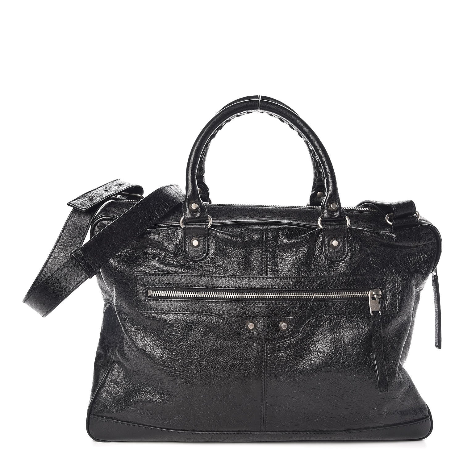 Balenciaga Agneau Classic Hardware Mini Folder Black 1 of 10